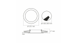 Panel LED 18W Round Neutral